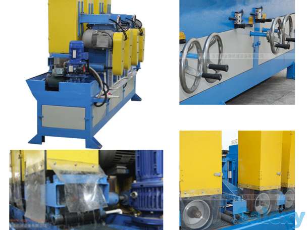 JZ-L6011 станок для шлифования листового металла и профильной трубы (6 головок)., фотография 1