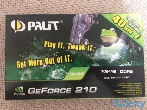 Продам видеокарту Nvidia Ceforce 210, фотография 1