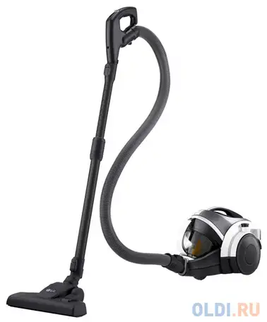 Пылесос lg vc73189nhts сухая уборка серебристый чёрный, фотография 1