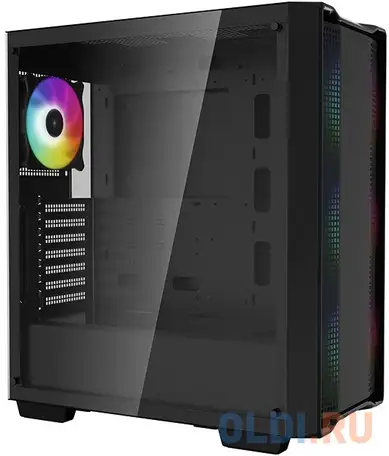 Корпус atx deepcool cc560 argb без бп чёрный, фотография 1