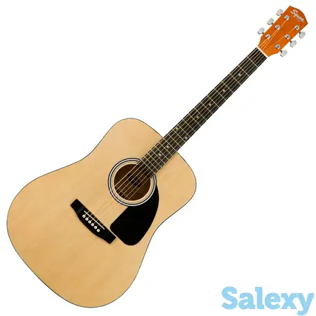 Акустическая гитара fender squier sa-150 dreadnought natural, фотография 1