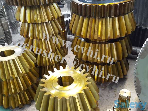 Шестерни конические для конусных дробилок КСД/КМД, фотография 1