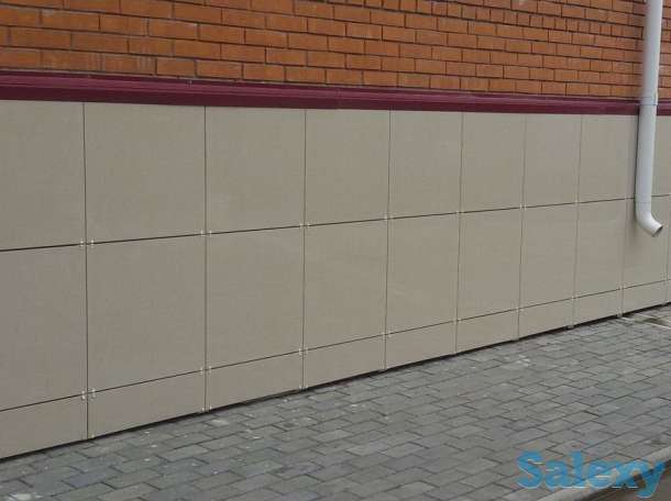 Облицовка фасадов керамогранитом, фотография 1