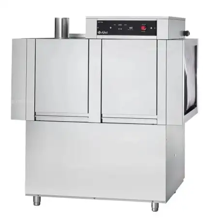 Тоннельная посудомоечная машина Abat МПТ-1700  на заказ используется на предприятиях общественного питания и торговли, фотография 1