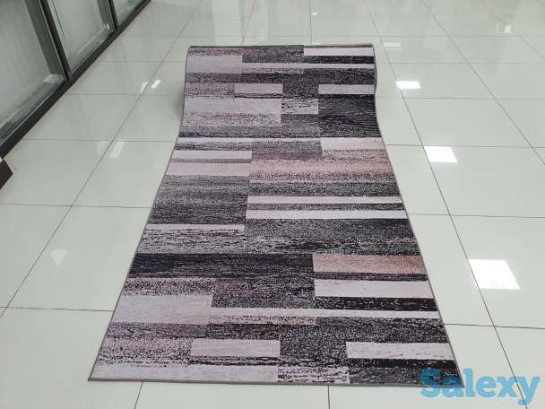 Ковровая дорожка с модными потертостями Тренд ковер коврик 120см, фотография 1