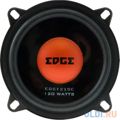 Колонки автомобильные edge edst215c-e6 120вт 4ом 13см (5дюйм) компонентные двухполосные, фотография 1
