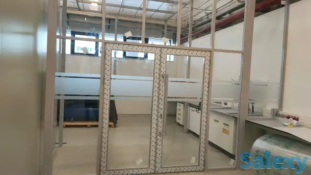 Офисные перегородки, перила, тонировка и ролл шторы, фотография 5