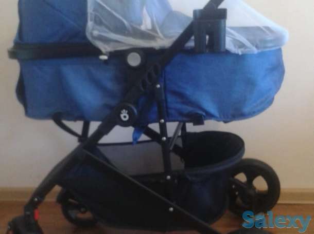Продам коляску зима-лето в отличном состоянии. Три положения ,переставной блок., фотография 3