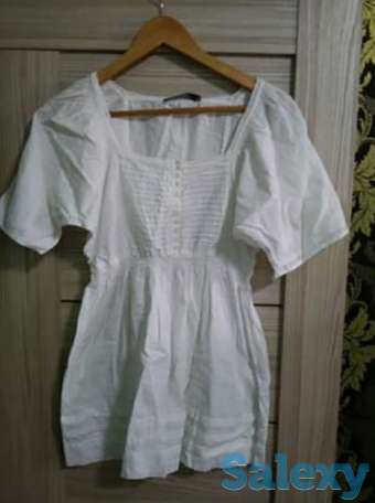 Футболка, туника беременным, блузка коттон, фотография 1