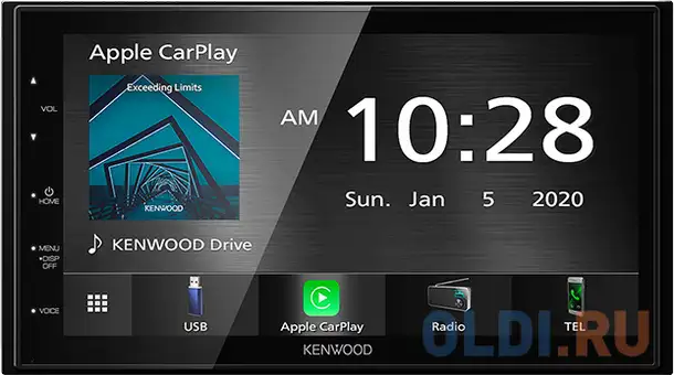 Автомагнитола kenwood dmx-5020s 2din 4x45вт, фотография 1
