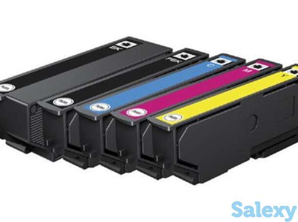 Комплект оригинальных картриджей для epson expression premium xp-605, фотография 1