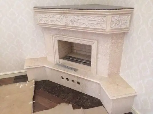 Изготовление каминов любой сложности. Мрамор, гранит, травертин, оникс. Монтаж. Опыт 20 лет, фотография 6