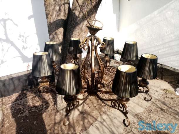 Кованная люстра для большой комнаты, фотография 3