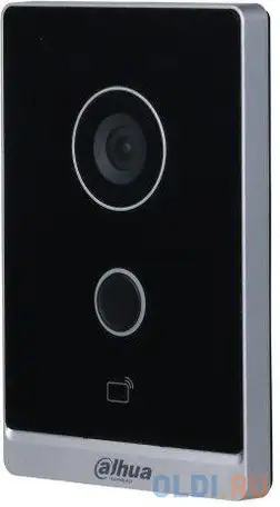 Видеопанель dahua dhi-vto2211g-wp цветной сигнал cmos цвет панели: черный, фотография 1