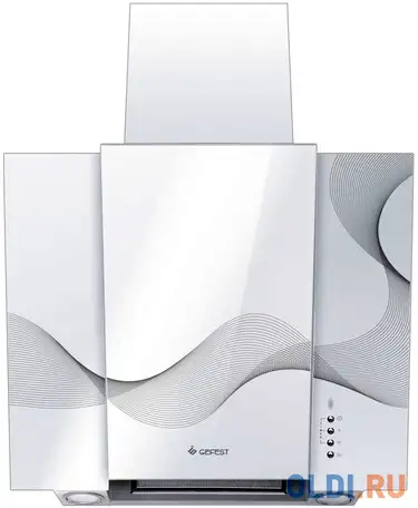 Вытяжка каминная gefest во 3603 к28 белый, фотография 1