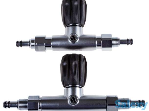 Вентиль под манифолд 300 бар din (левый), фотография 5