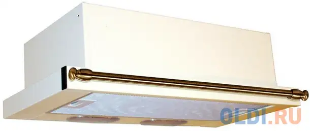 Вытяжка встраиваемая elikor интегра 60п-400-в2л белый, фотография 1