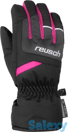 Перчатки reusch 21-22 bennet r-tex xt junior black/black melange/pink glo, фотография 16