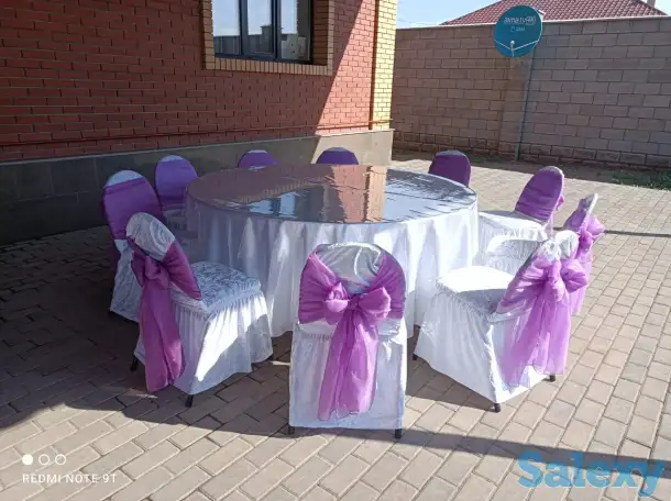 Аренда Прокат Мебель Столы Стулья Диваны Оформление Баннеры Юрты Бинбэги Цветы Шары Канделябры, фотография 9
