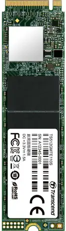 Ssd накопитель transcend mte110s 512 gb pci-e 3.0 x4, фотография 1