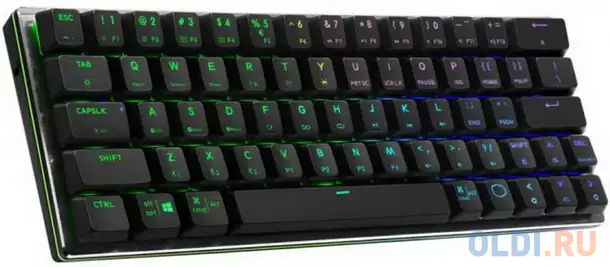 Клавиатура cooler master sk-622-gktr1-ru black bluetooth usb, фотография 1