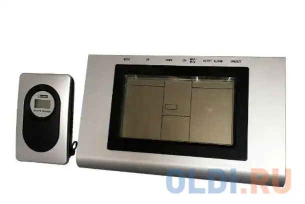 Погодная станция buro h127g серебристый/черный, фотография 1