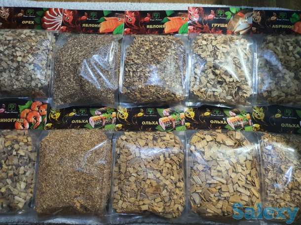 Щепа для копчения рыбы лосось, форель: Сады Алтая Россия Премиум: Клен, фотография 6