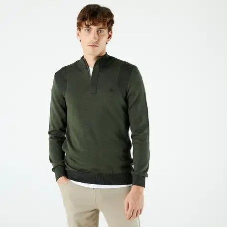 Мужской свитер lacoste regular fit на молнии, фотография 1