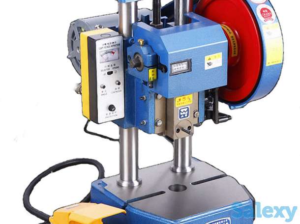 JB04-0.5T пресс электрический настольный с педалью, с усилием 0.5 т., фотография 1