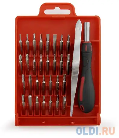 Набор отверточный gembird tk-sd-06 32 предмета, фотография 1