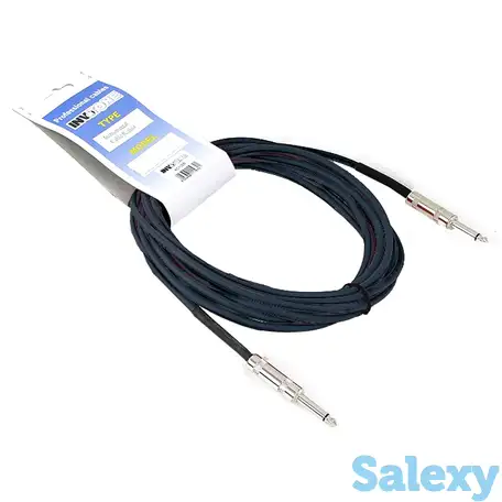 Инструментальный кабель jack-jack 4 м invotone aci1004/bk, фотография 4