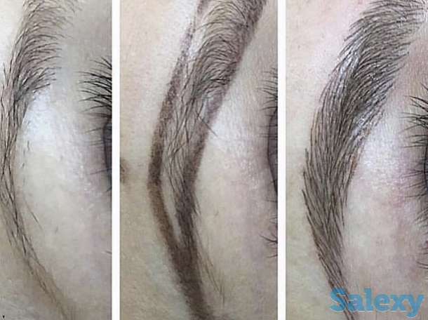 Микроблейдинг. Перекрытие Татуажа без удаления, фотография 1