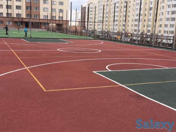 тартановое покрытие с монтажом, фотография 5