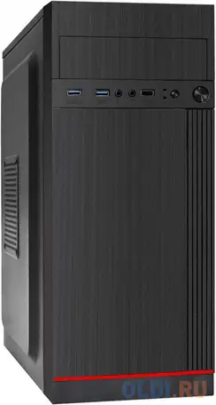 Exegate ex290188rus корпус miditower exegate aa-442u2-aa400 (atx, aa400 8 см, 1*usb+2*usb3.0,, фотография 1