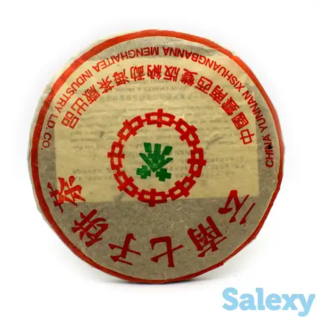 Жонг ча лв шен пуэр (блин), 357 г, 1990, фотография 1