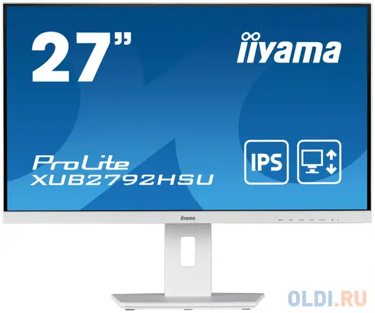 Монитор lcd 27'' 16:9 1920х1080(fhd) ips, nonglare, 75 гц, 250cd/m2, h178°/v178°,, фотография 1