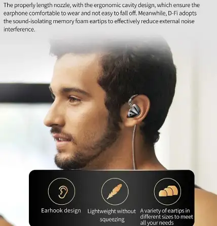 Наушники KZ D-fi, фотография 2