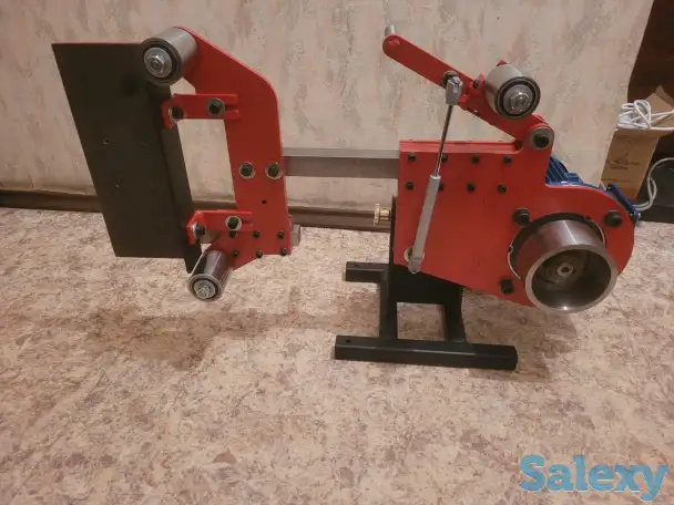 Гриндер ленточно-шлифовальный с частотным преобразователем 1.5 кВт, фотография 4