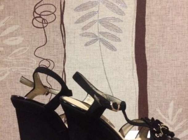 Продаю летние замшевые босоножки!, фотография 5