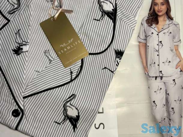 Домашняя одежда, пижамы,производство Турция. Шикарное качество., фотография 4