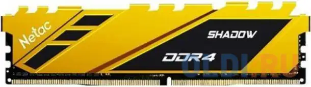 Оперативная память для компьютера netac ntsdd4p26sp-16y dimm 16gb ddr4 2666 mhz, фотография 1