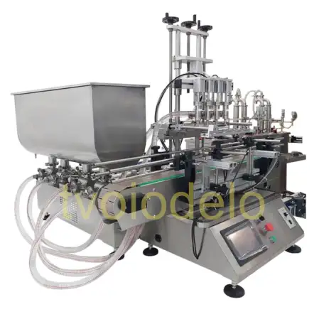 Настольная поршневая машина розлива, фотография 2