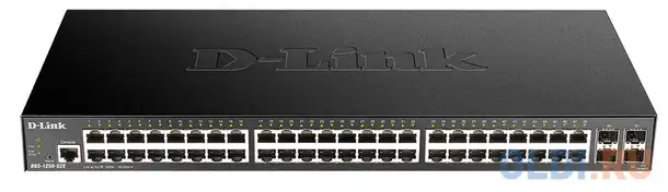 Коммутатор d-link dgs-1250-52x/a1a 48g 4sfp+ настраиваемый, фотография 1