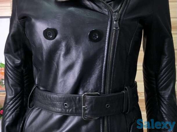 Стильное кожаное пальто Loriblu, фотография 1