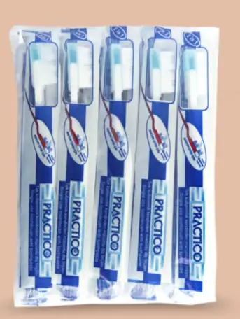 Одноразовая зубная щетка с пастой внутри, фотография 4