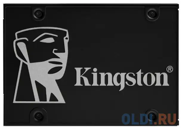 Ssd накопитель kingston kc600 2 tb sata-iii, фотография 1
