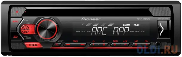 Автомагнитола cd pioneer deh-s1250ub 1din 4x50вт, фотография 1