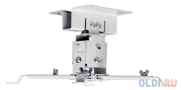 Кронштейн для проектора cactus cs-vm-prec01-wt белый макс.23кг настенный и потолочный поворот, фотография 1
