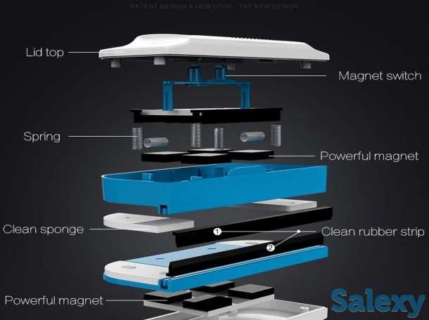 Щетка для мойки окон с двух сторон, фотография 10