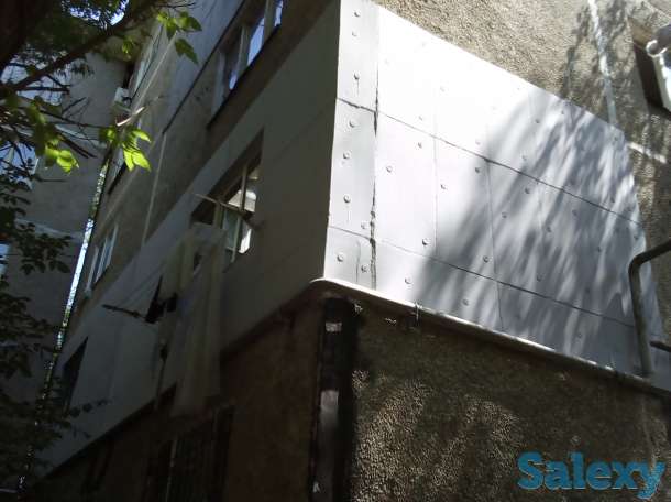 Высотные работы. Промышленный альпинизм. Утепление стен Алматы и область., фотография 7